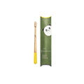 Tiny Truthbrush - beautiful bamboo toothbrush for children - Sunshine Yellow