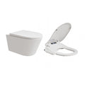 HOROW UG10R Wand-WC 53,9 cm – Weiß - WC & Smart WC-Sitz Set