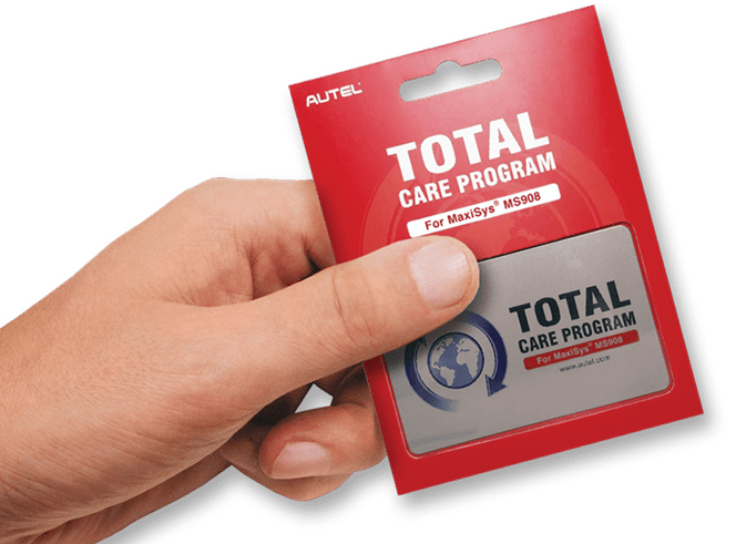 Autel Total Care Program | US Version with Local Warranty & - Autel Total Care Program for Autel MaxiSYS MS 909 EV (MS909 EV 1 Year Update Card)