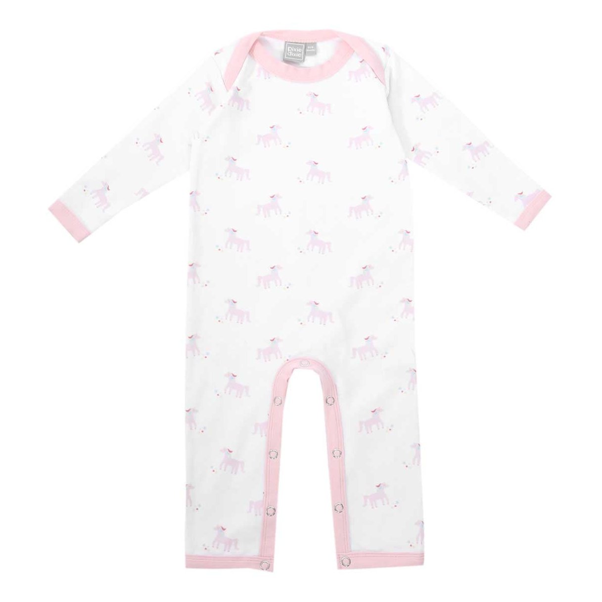 Unicorn Sleepsuit - 0-3mths / Unicorn / White
