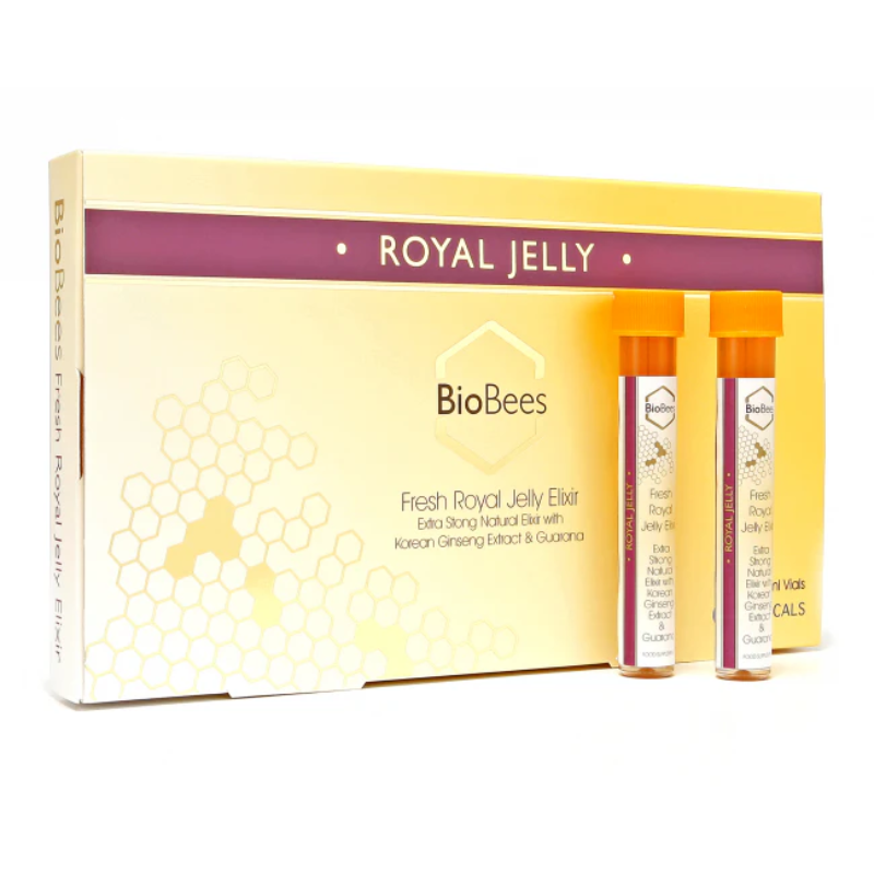 BioBees Fresh Royal Jelly Elixir - 10x12ml Vials
