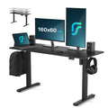 Flowsense Zit Sta Bureau - Verstelbaar Elektrisch Bureau - 160 x 60 cm
