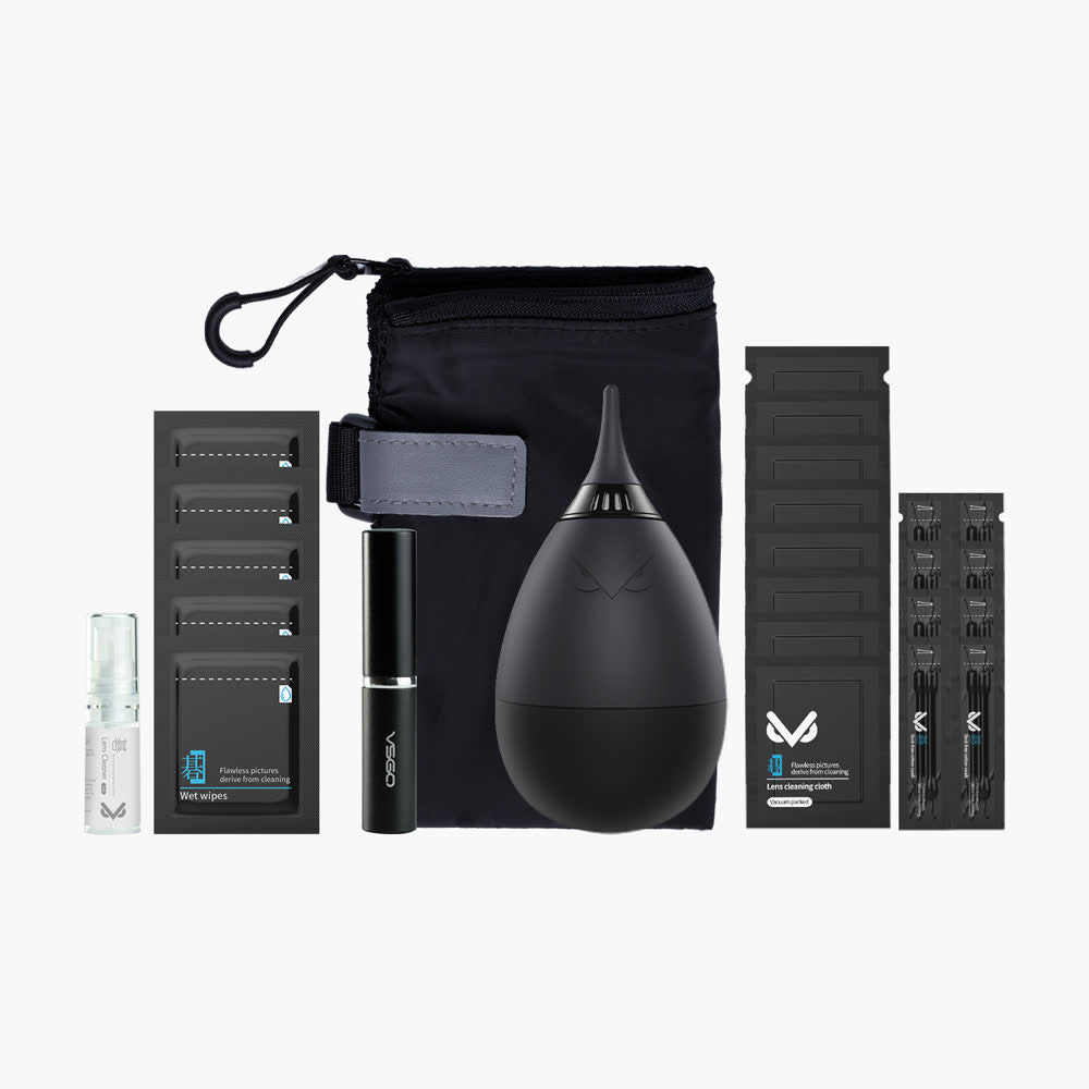 25-in-1 Camera Lens Cleaning Kit VS-A2E - 25-in-1 Cleaning Kit / Full-frame sensor cleaning Kit (13pcs)