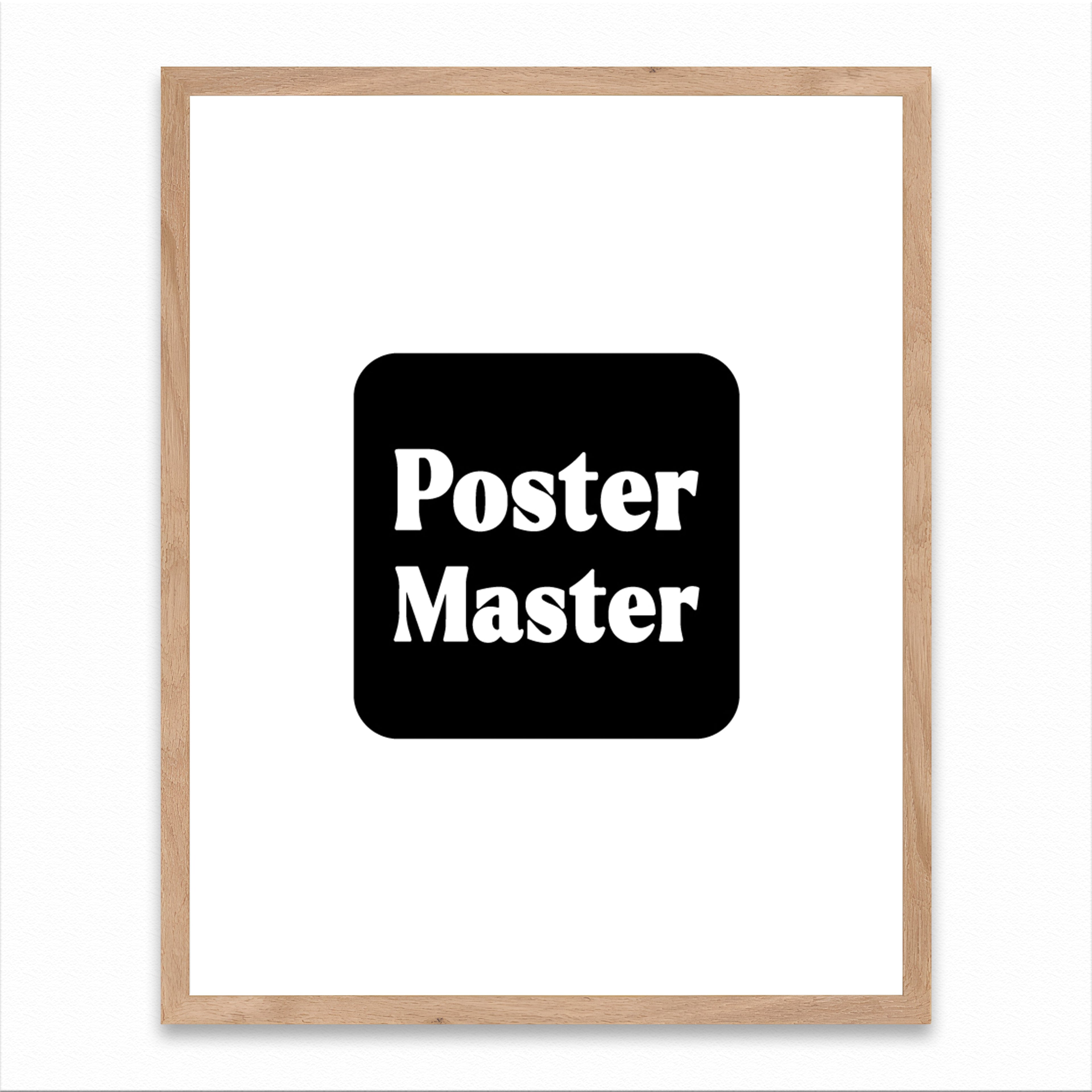Essential Frames - Beige Oak / 20x20 inch