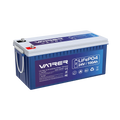 Vatrer 24V 100Ah Bluetooth Lithium Deep Cycle Battery 100A BMS