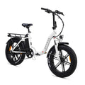 Hygge Vester Step Through Electric Bike Heron White Foldable
