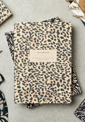 Heirloom Vintage Leopard Print Flat Notebook - One Size