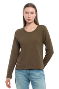 Baby Fit Long Sleeve - Dark Olive / L