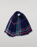 Helmina Navy Cashmere Scarf