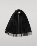 Black Cashmere Stole