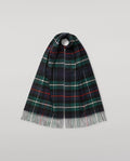 Wide MacKenzie Tartan Cashmere Scarf