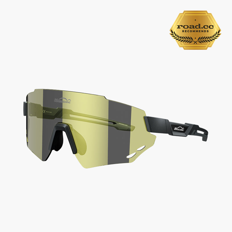 WINDBREAKER POLARIZED CYCLING SUNGLASSES - Matte Silver Gray + Gray