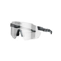 WINDBREAKER Photochromic Cycling Sunglasses - Matte Black + Black