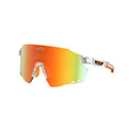 WINDBREAKER Classic Cycling Sunglasses - High Transparency Matte + Orange
