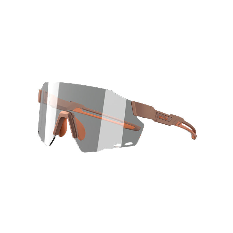 WINDBREAKER Photochromic Cycling Sunglasses - Pink + Orange