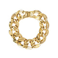1980s Vintage Monet Double Link Bracelet