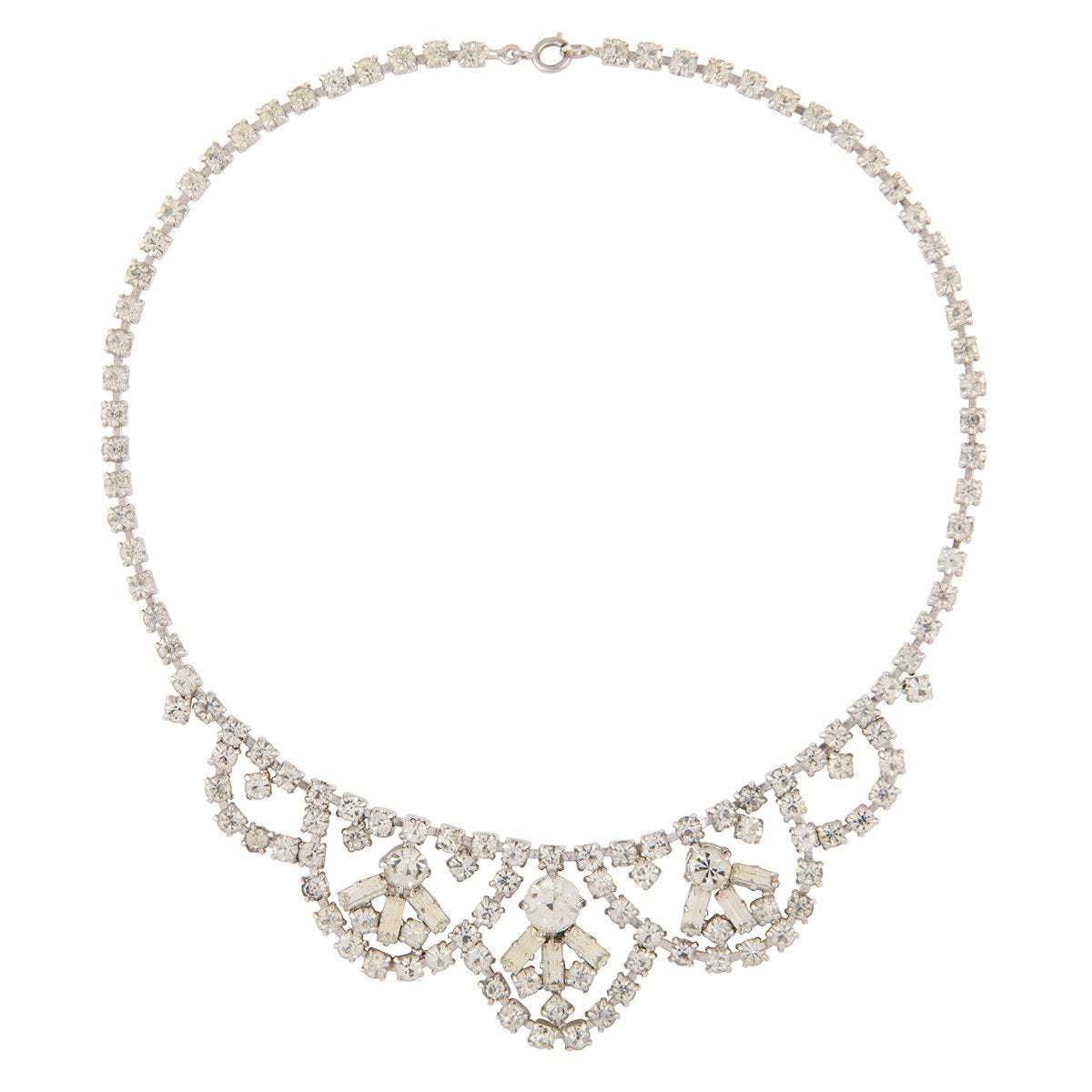1960s Vintage Edwardian Revival Necklace