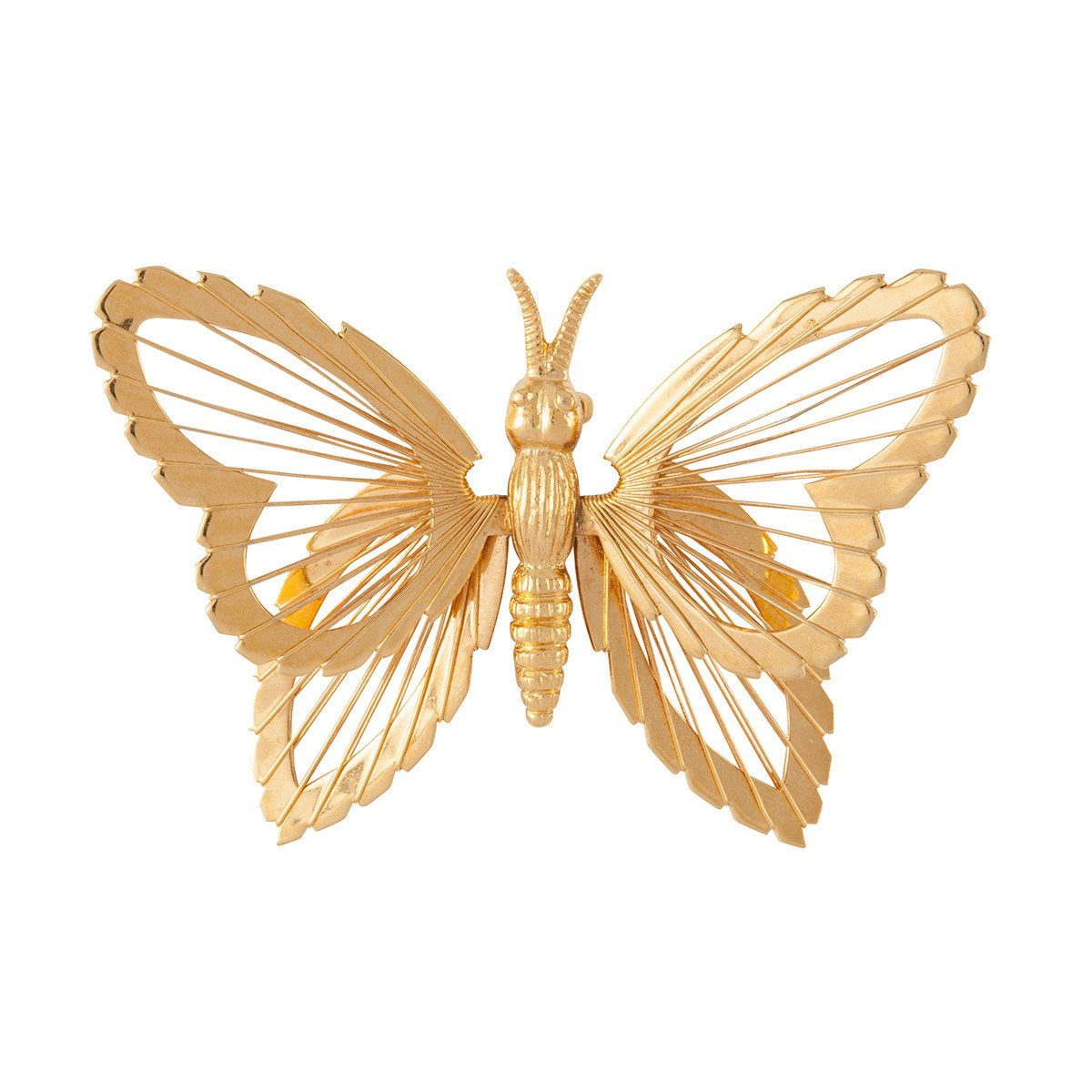 1980s Vintage Monet Butterfly Brooch