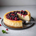 Andy Anand Wild Berry Cheesecake, 9-Inch, 2.8 lb – Luxuriously Creamy, Traditional Recipe, No Preservatives, Birthday & Holiday Gift Box