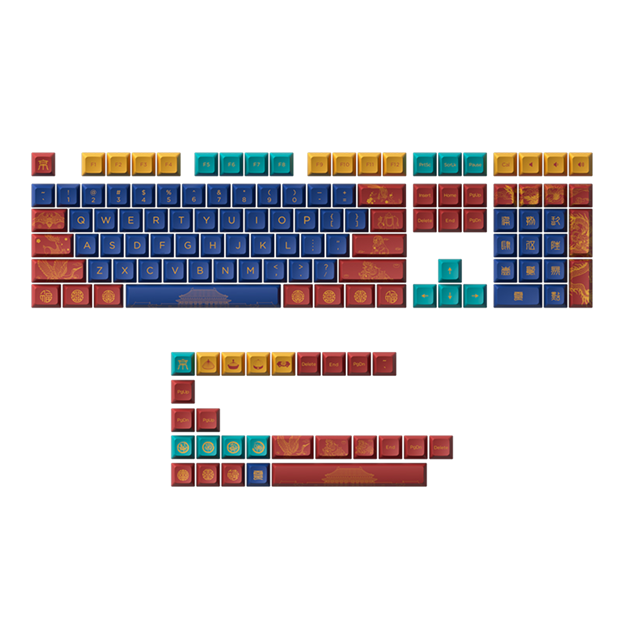 World Tour-Beijing Keycap Set (135-key) - JDA