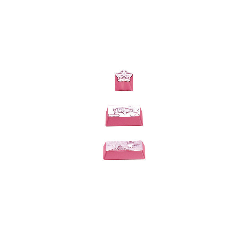 World Tour Tokyo Aluminum Artisan Keycaps - Sakura