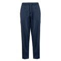 Pantalone Pajama blu in fresco di lana - 52