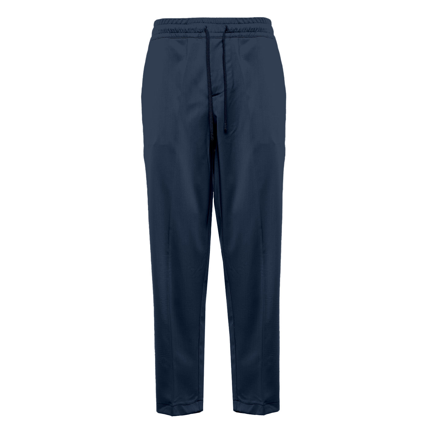 Pantalone Pajama blu in fresco di lana - 52