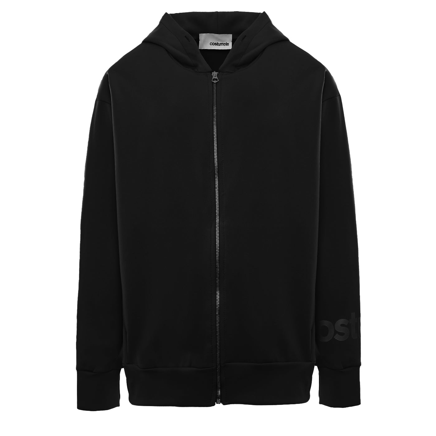Felpa Oliver nero con zip - 52