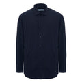 Camicia Andrea blu in tencel - 52