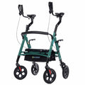 YF-9008F All-Terrain Heavy Duty Upright Walker 10" Wheels - Green