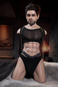 Leo: Premium Silicone Muscular Male Torso Sex Doll YL-23 with YM01 ROS Head