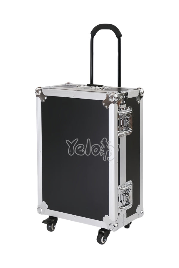 Aluminum Alloy Customized Trolley Flight Cases Storage Box