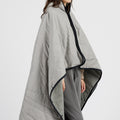 Casual Outdoor Battery Heated Blanket - Light Gray / 3-5 days delivery
