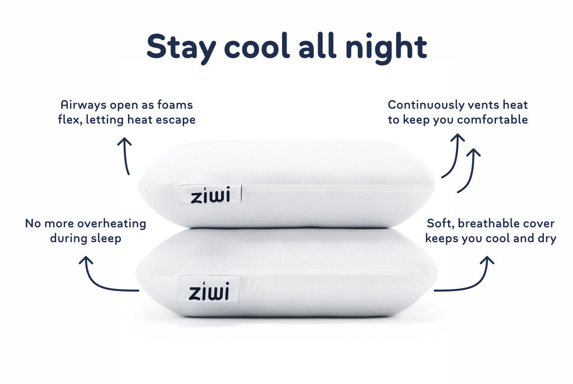 Ziwi ZiPP Pillow - Amazon Queen - Queen-Sized