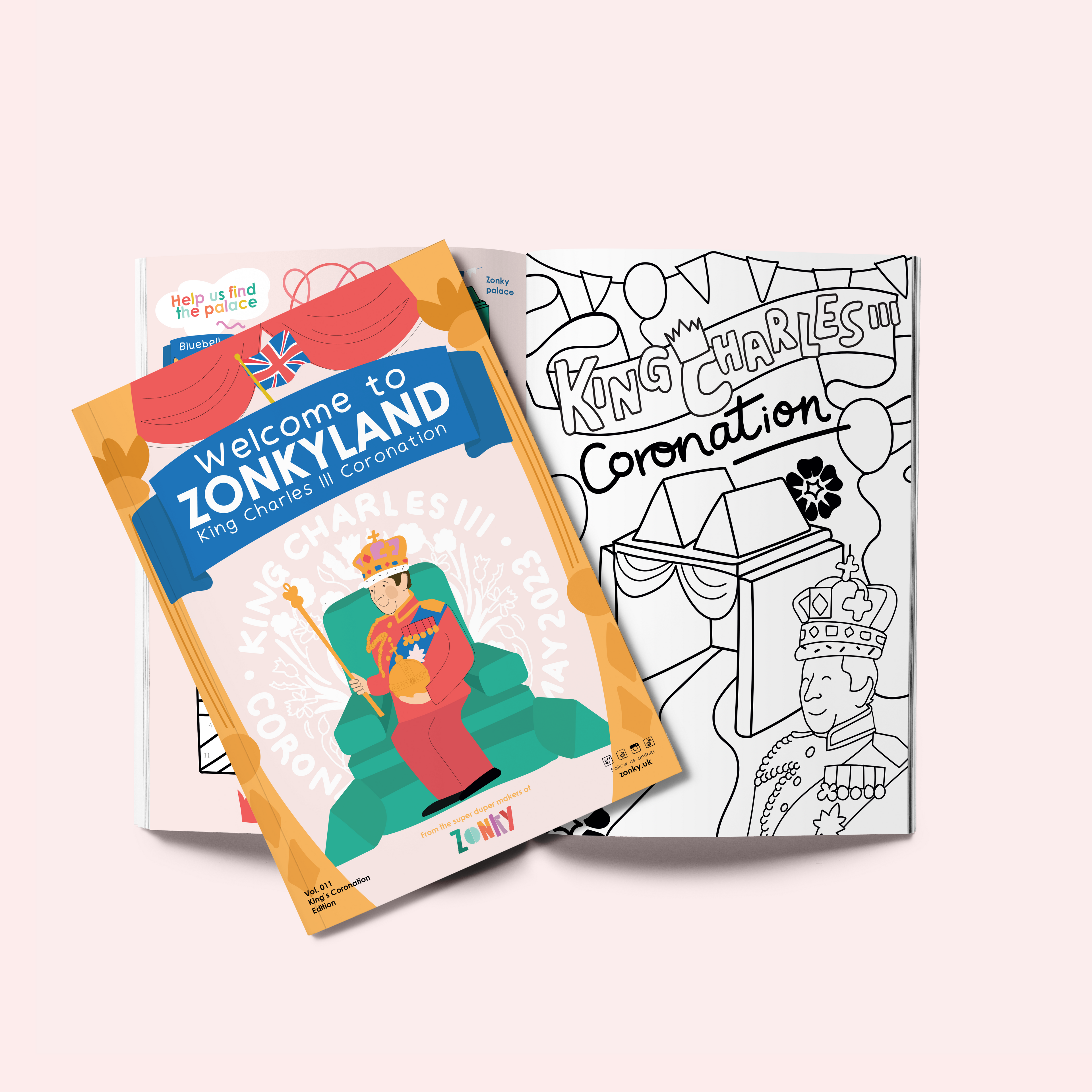 King's Coronation Zonkyland Activity Pack Vol.11