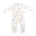 Animal Sleepsuit - 0-3mths / Animal / White