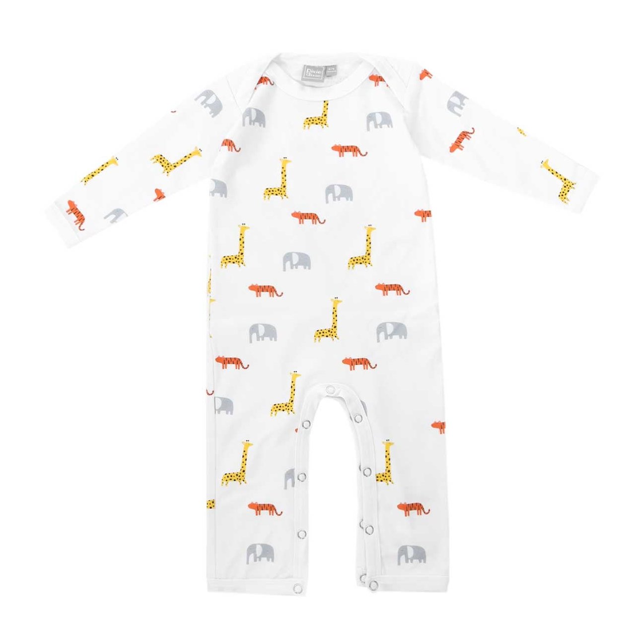 Animal Sleepsuit - 0-3mths / Animal / White