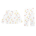 Animal Crew Neck Pyjamas - 3-4yrs / Animal / White