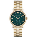 Marc Jacobs MBM3245 Baker Green Dial Gold-tone Women's Watch