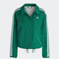 Adidas Classics Coach Jacket W - Dark Green - S / Grün / 100 % recycelter Polyester