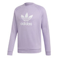 adidas Trefoil Crew Sweatshirt - Purple Glow - XL / Purple