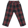 Pantalone baby boy in cotone stretch check - 18M