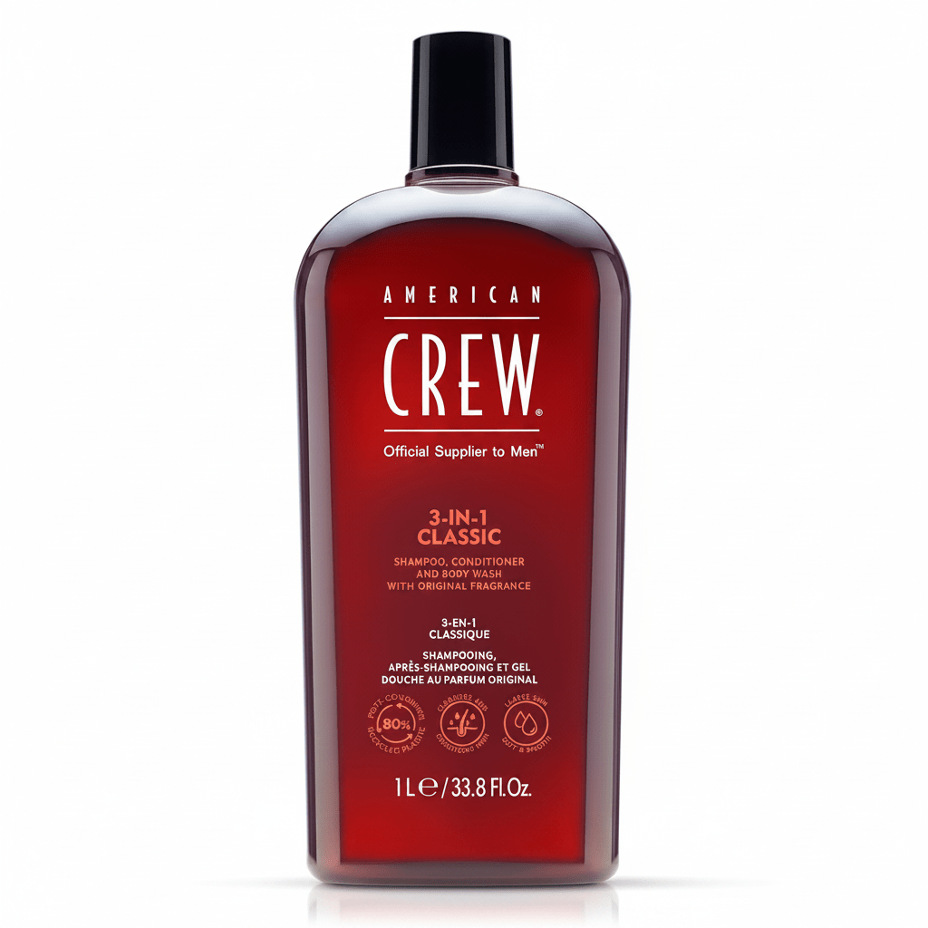 American Crew 3-in-1 Shampoo Conditioner Body Wash | 33.8 oz