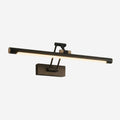 applique salle de bain | LED Ajustable 180° - Noir / Blanc chaud / 58 cm