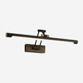 applique salle de bain | LED Ajustable 180° - Noir / Blanc froid / 58 cm