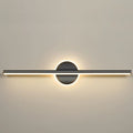 applique salle de bain | LED Design minimaliste - Noir / Blanc chaud / 60 cm