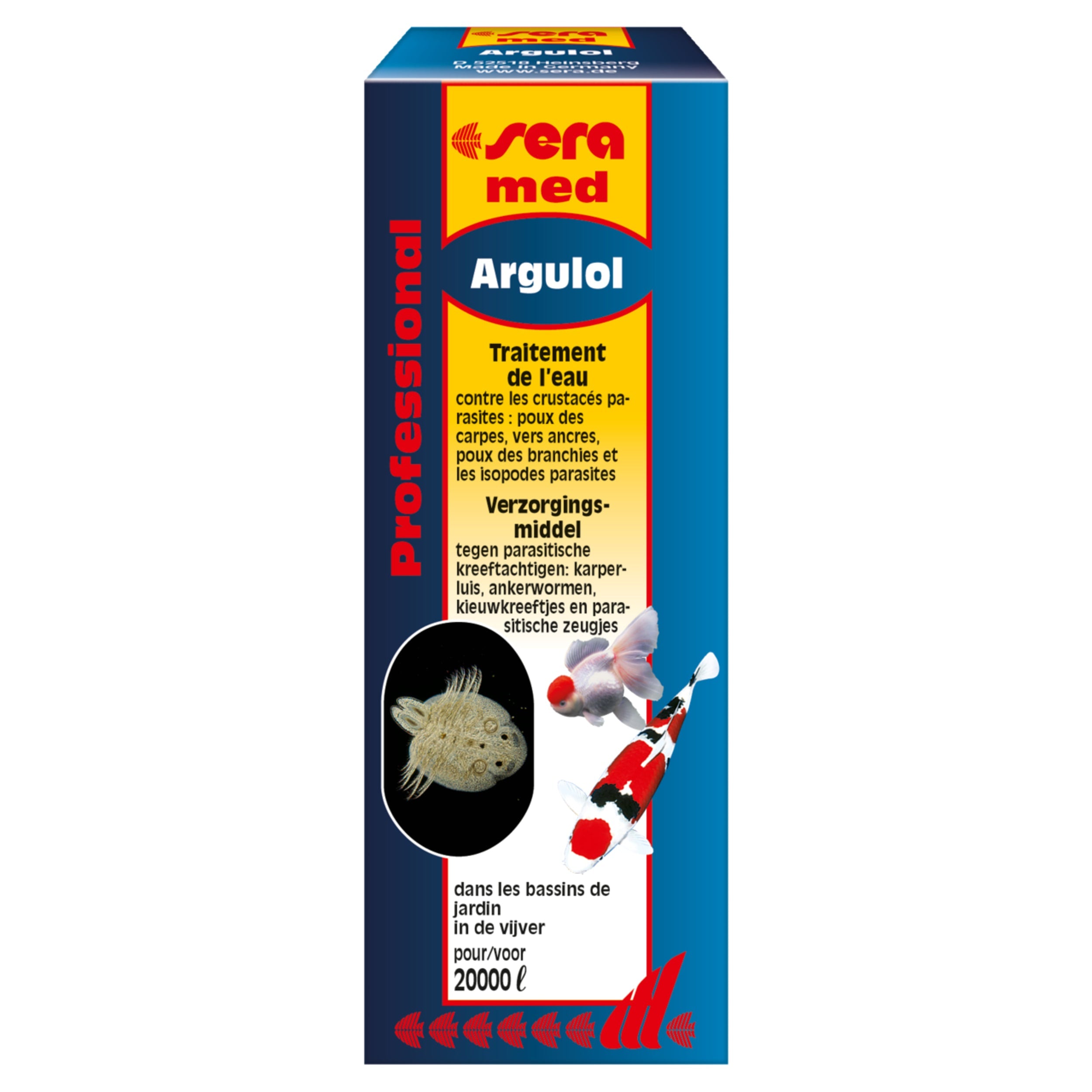Sera med Professional Argulol 100 ml - Tegen karperluizen en ankerwormen