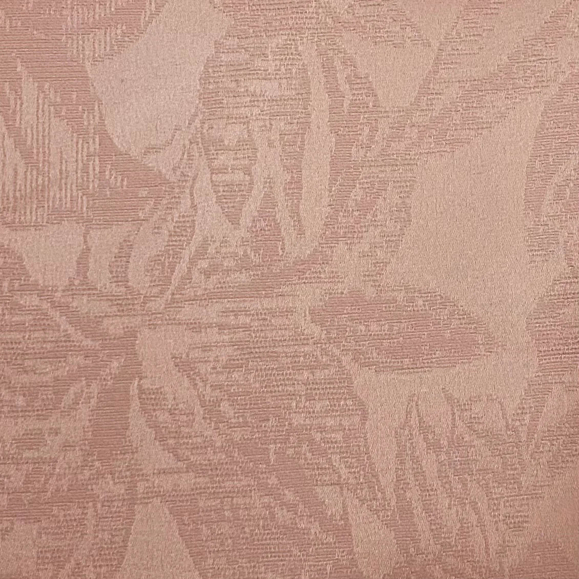 Pink Leaves｜Chenille curtain fabric sample｜10