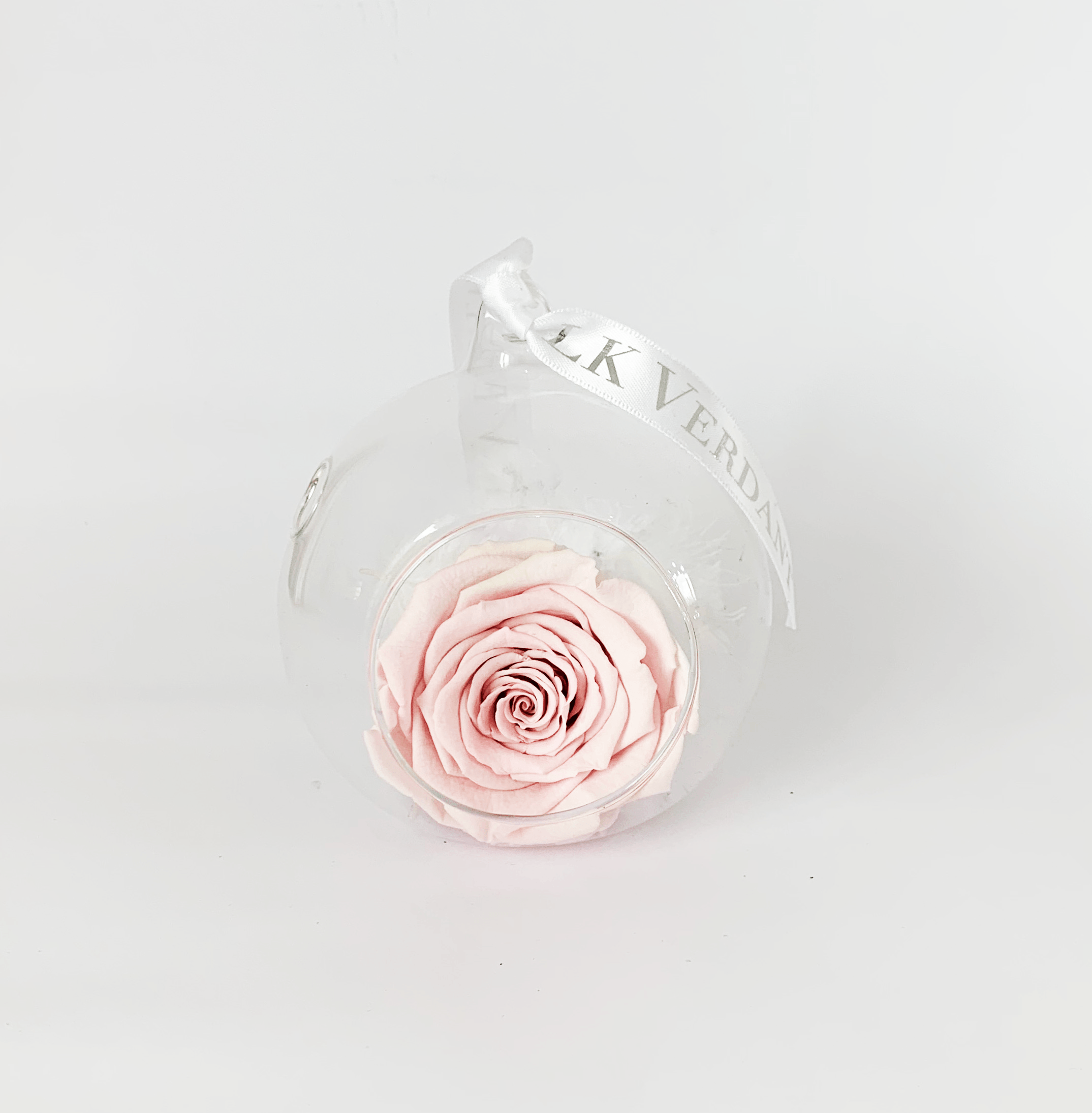 Pink Forever Rose Bauble