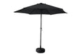 Bali Grey Metal Parasol 2.67m